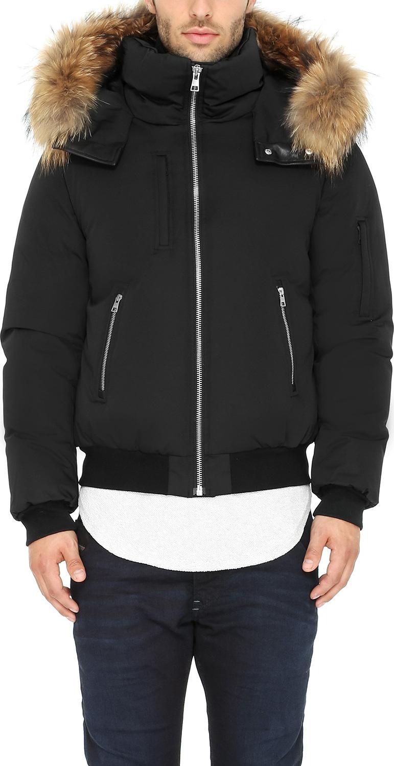 Product gallery image number 1 for product Men's Damien Down Coat - Raccoon Fur