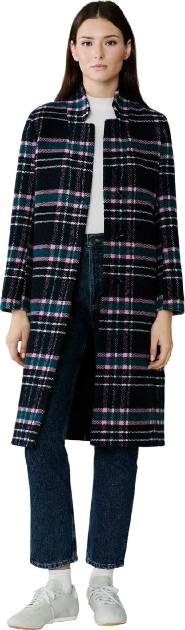 Product image for Daine-C Plaid Midi Coat - Women's
