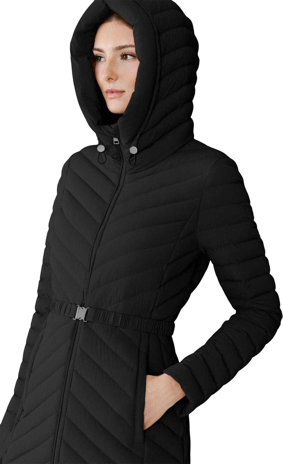 Product gallery image number 7 for product Estelle Stretch Down Belted Coat - Women's