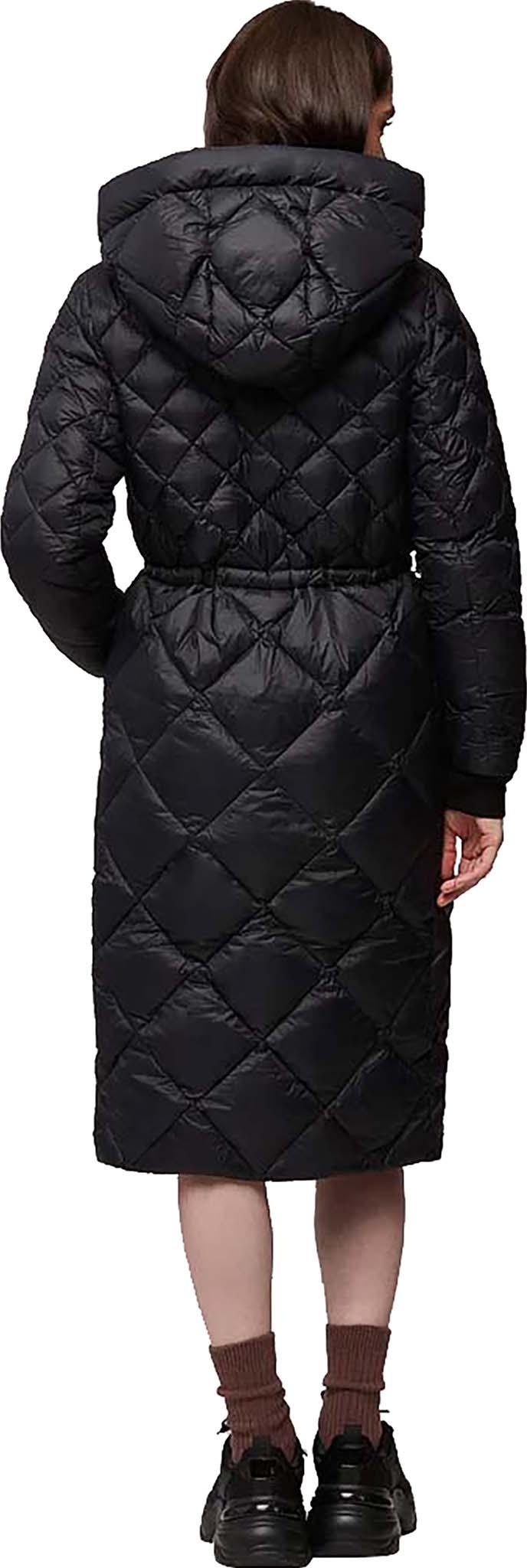 Product gallery image number 2 for product Aime Sustainable Calf-Length Lightweight Down Coat with Hood - Women's