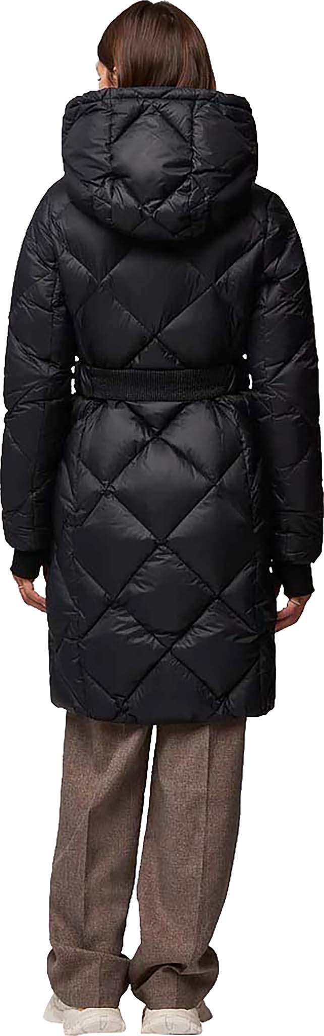 Product gallery image number 2 for product Briony Sustainable Semi-Fitted Belted Down Puffer Coat - Women's