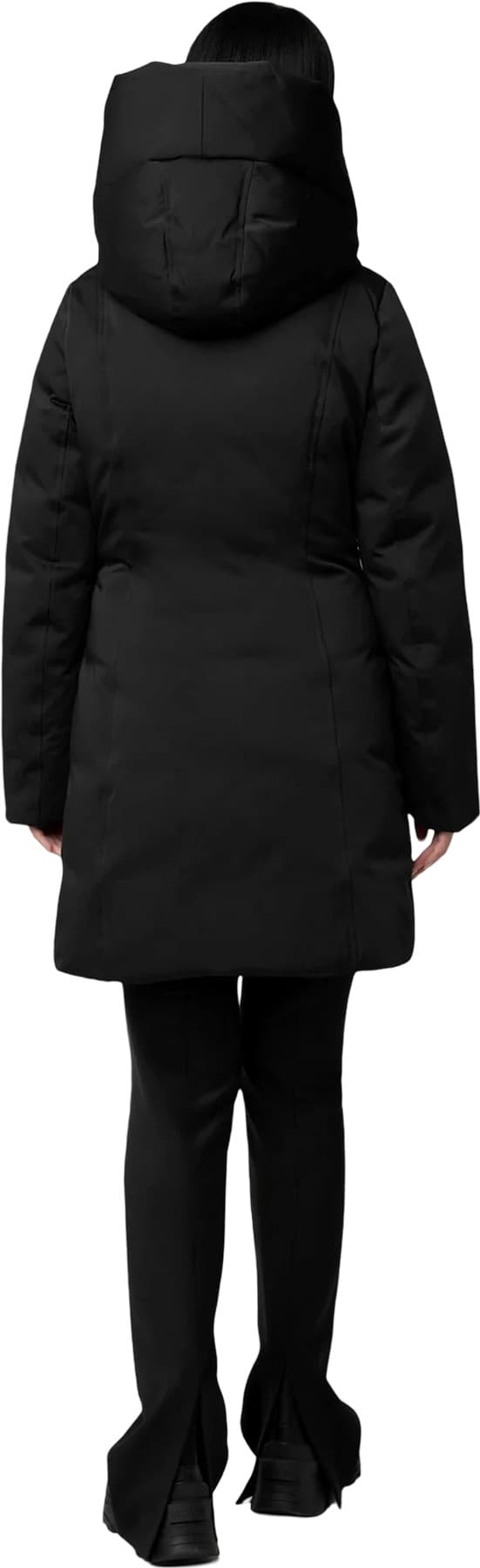 Product gallery image number 3 for product Camelia-C Slim-Fit Classic Down Coat with Large Hood - Women's
