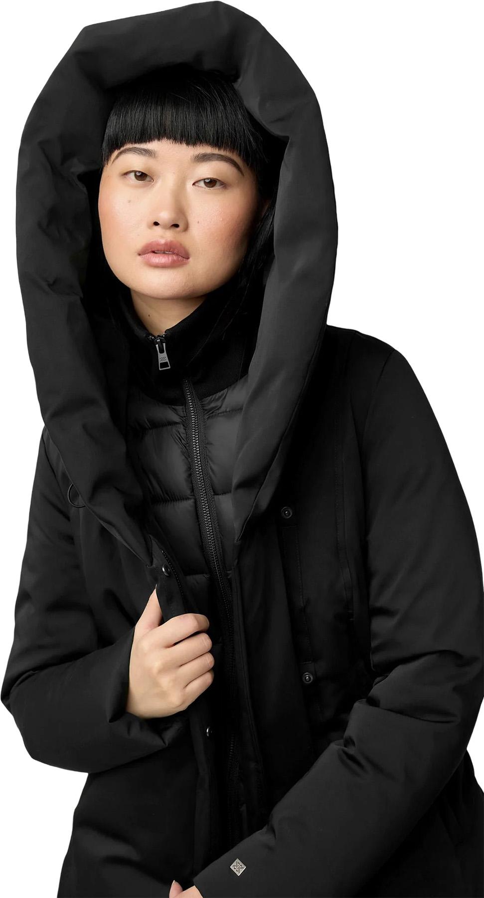 Product gallery image number 4 for product Camelia-C Slim-Fit Classic Down Coat with Large Hood - Women's