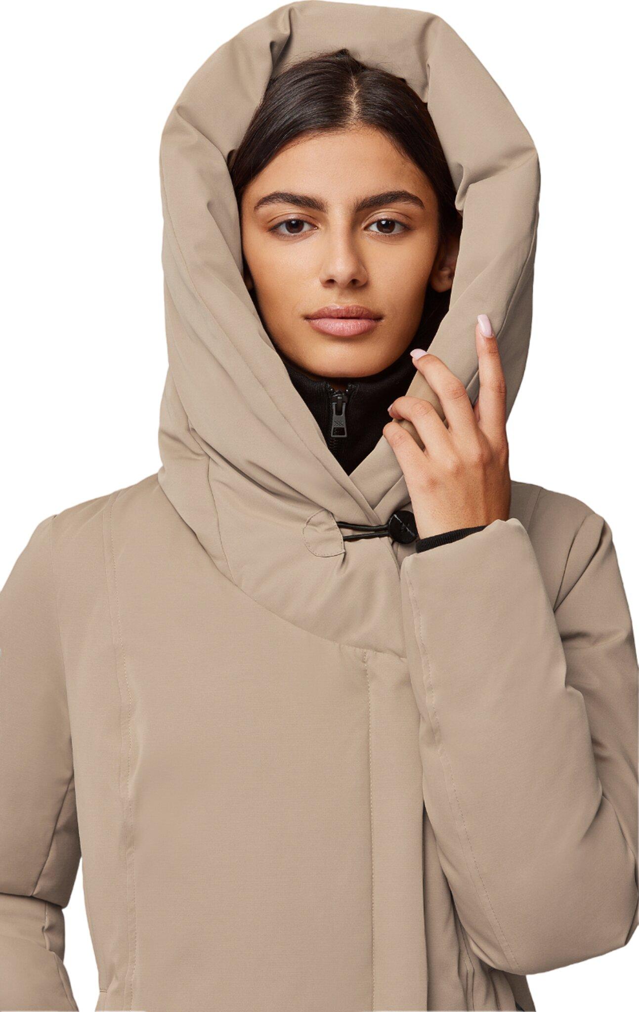 Product gallery image number 3 for product Camelia-C Slim-Fit Classic Down Coat with Large Hood - Women's