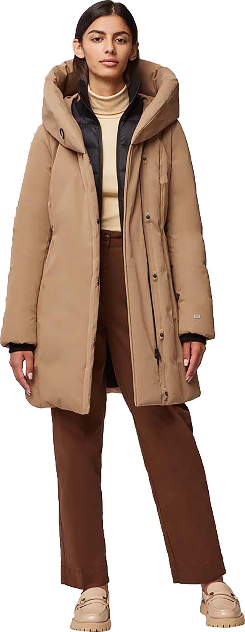 Product gallery image number 3 for product Camelia-C Slim-Fit Classic Down Coat with Large Hood - Women's