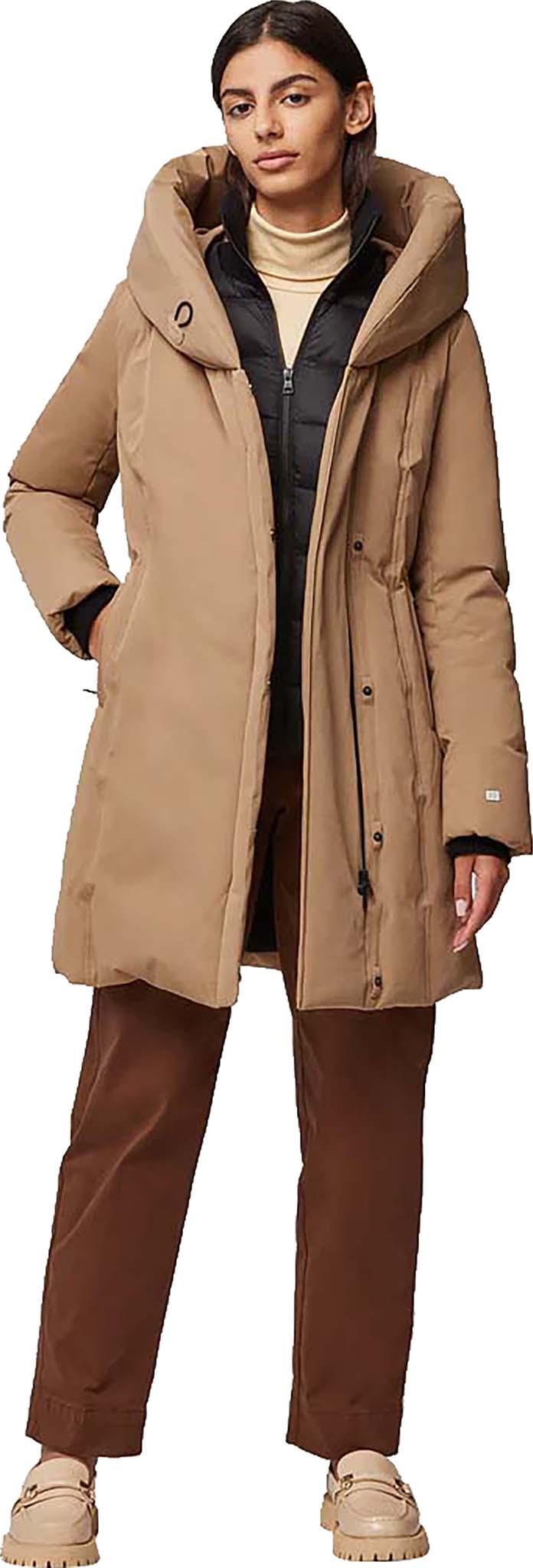 Product gallery image number 4 for product Camelia-C Slim-Fit Classic Down Coat with Large Hood - Women's