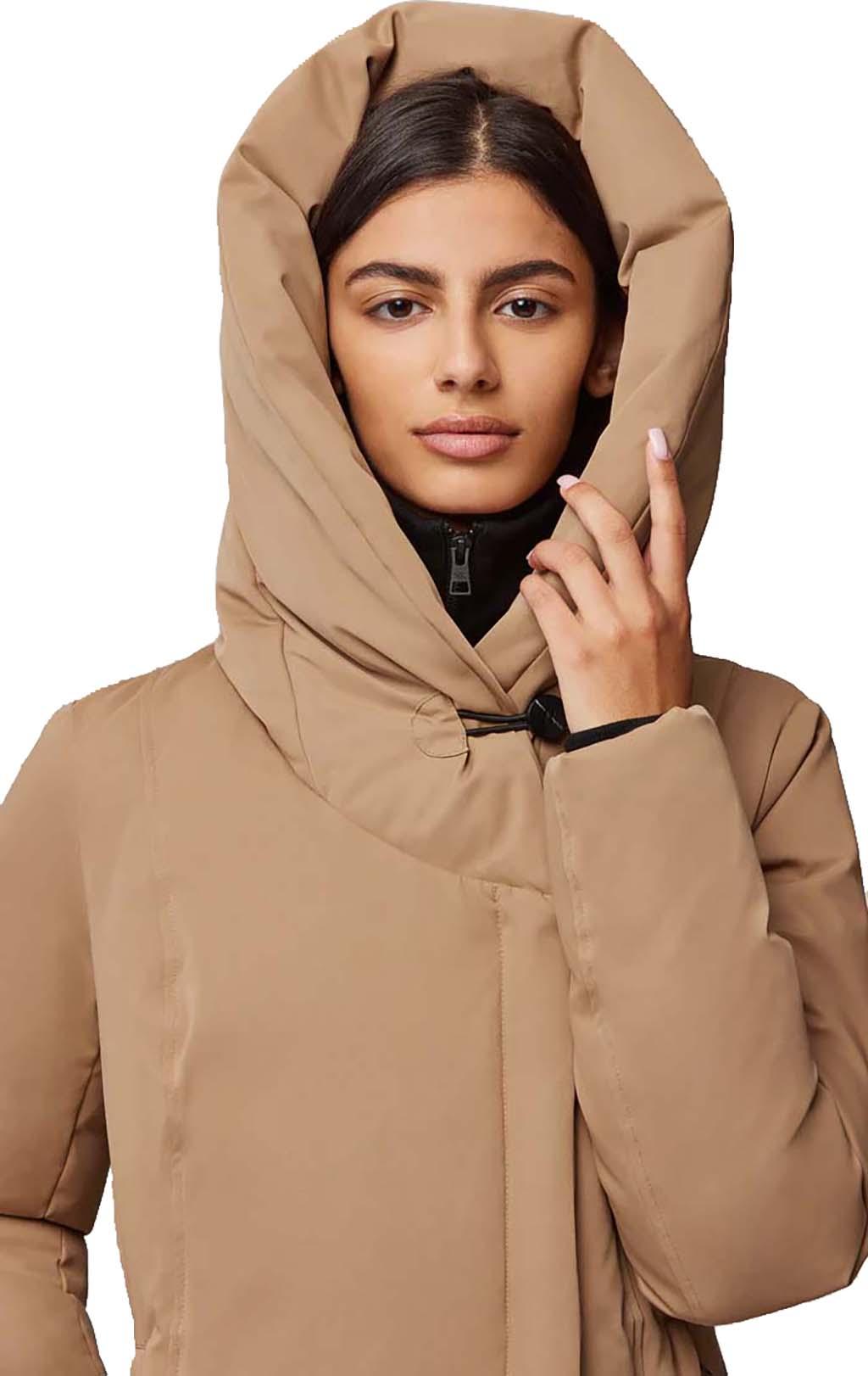 Product gallery image number 6 for product Camelia-C Slim-Fit Classic Down Coat with Large Hood - Women's