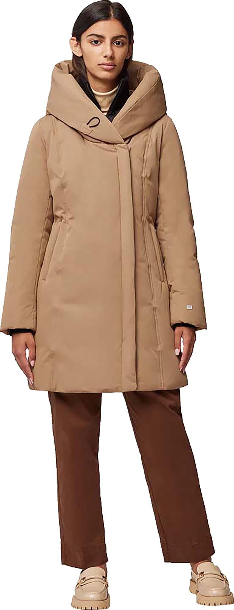 Product gallery image number 7 for product Camelia-C Slim-Fit Classic Down Coat with Large Hood - Women's