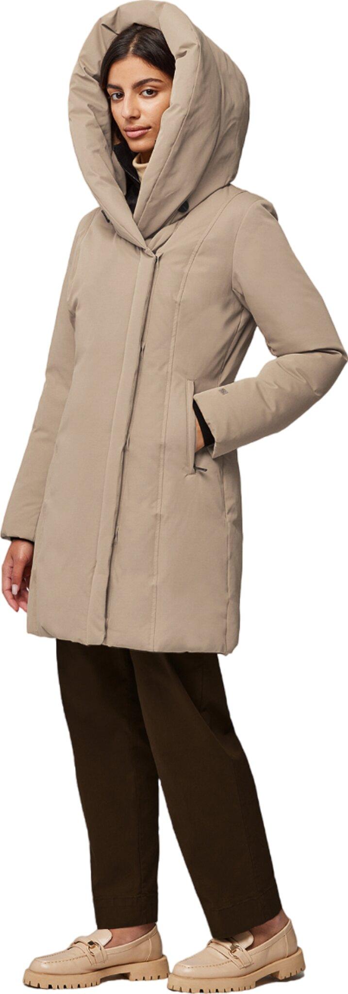 Product gallery image number 4 for product Camelia-C Slim-Fit Classic Down Coat with Large Hood - Women's