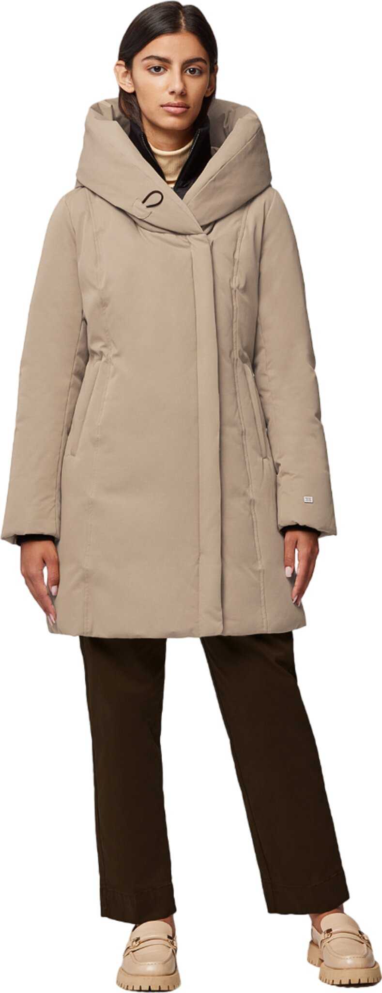 Product image for Camelia-C Slim-Fit Classic Down Coat with Large Hood - Women's