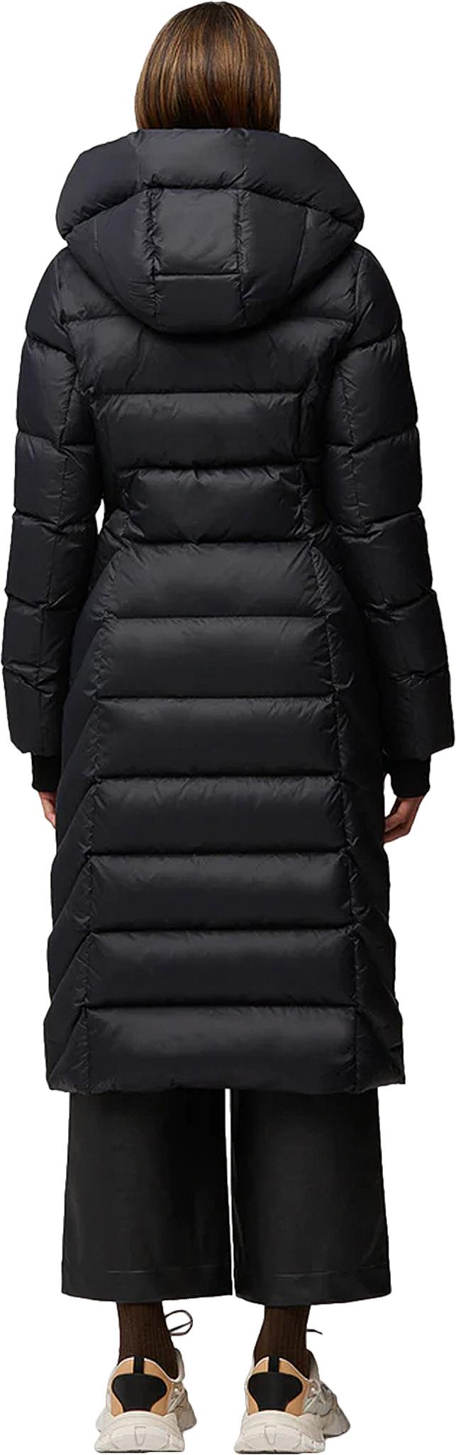 Product gallery image number 2 for product Talyse-E Sustainable Calf-Length Down Coat with Hood - Women's