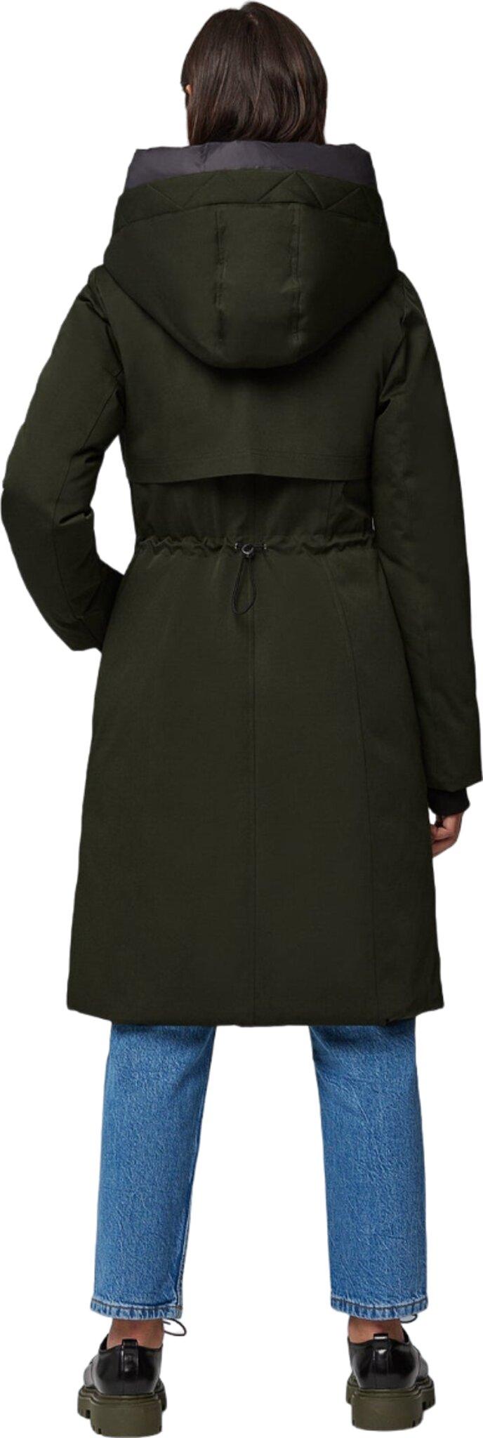 Numéro de l'image de la galerie de produits 2 pour le produit Manteau semi-ajusté en duvet classique avec capuchon Samara-TD - Femme