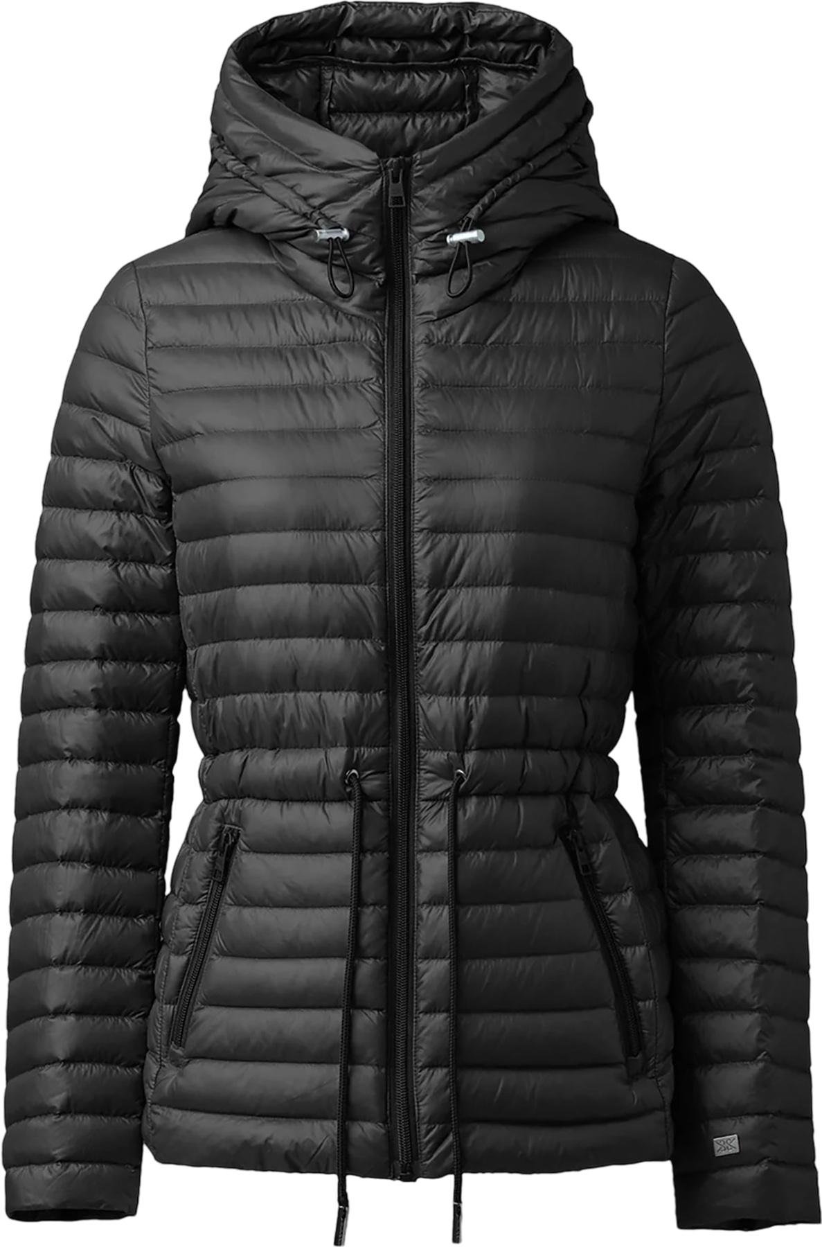 Numéro de l'image de la galerie de produits 3 pour le produit Manteau ajusté ultra léger en duvet durable avec capuchon Ayleen - Femme