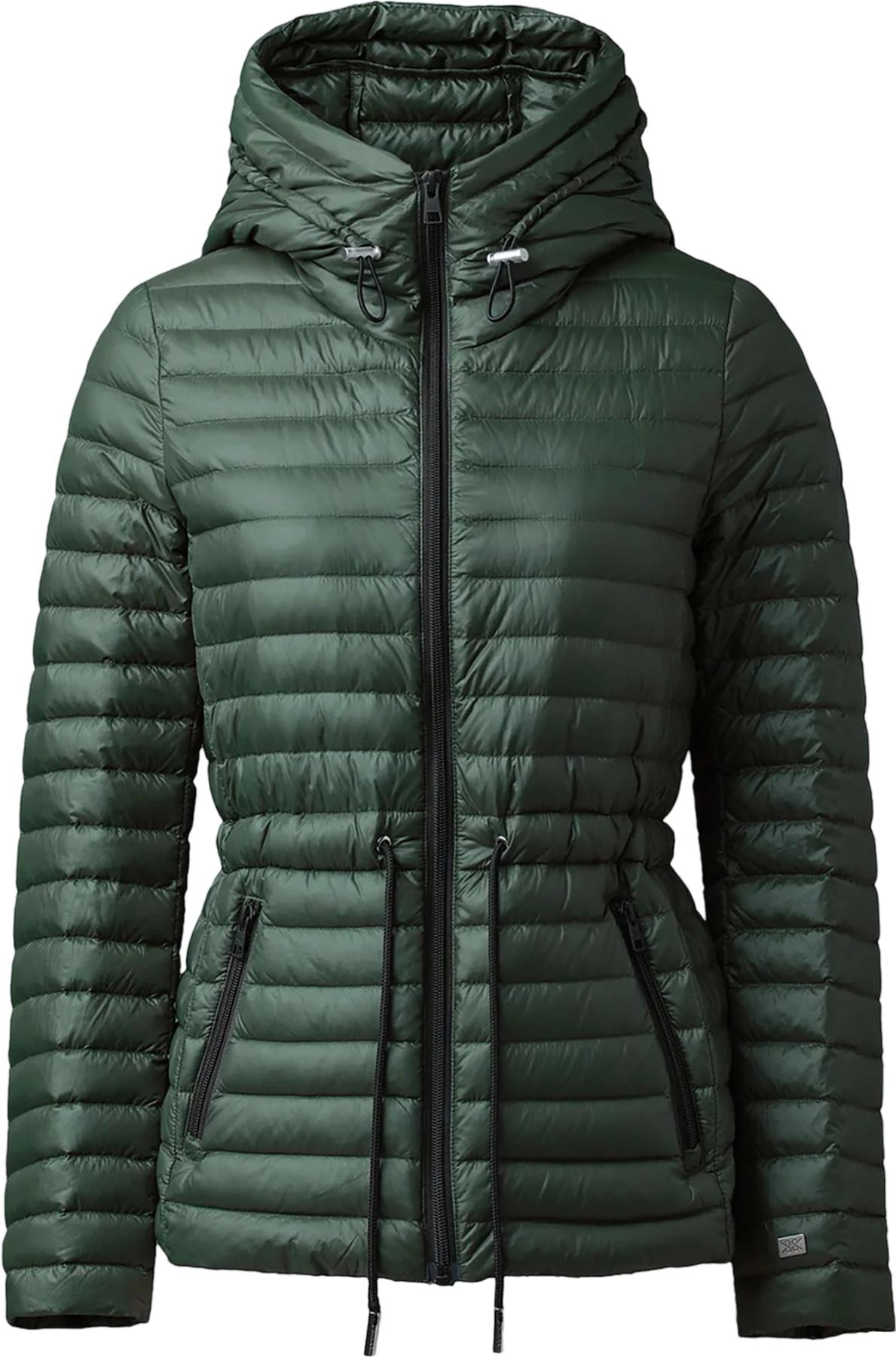 Numéro de l'image de la galerie de produits 3 pour le produit Manteau ajusté ultra léger en duvet durable avec capuchon Ayleen - Femme