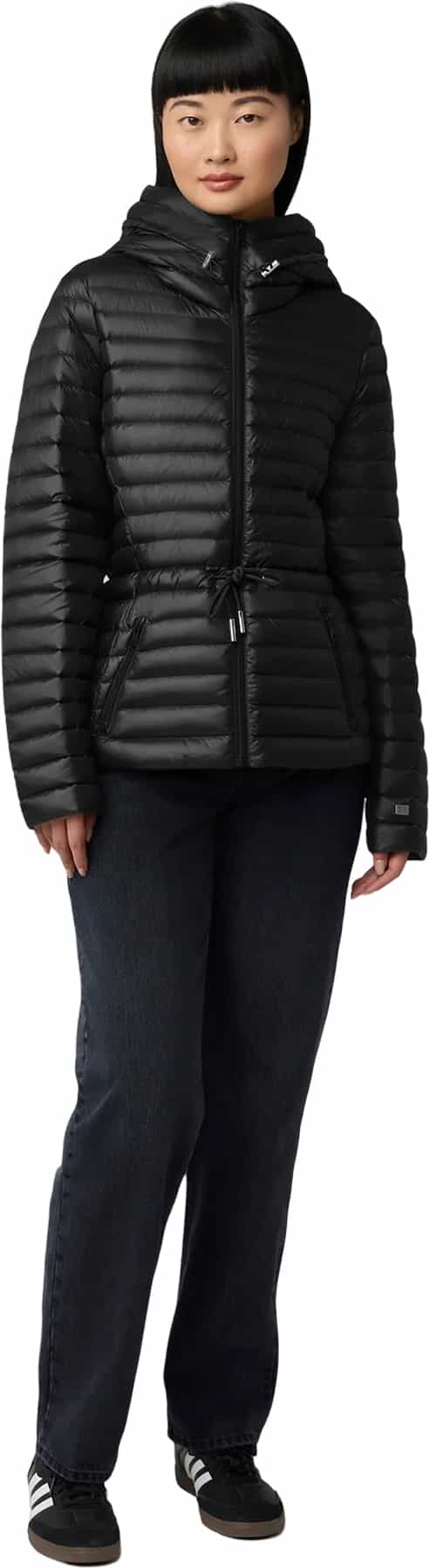 Product image for Ayleen Sustainable Slim-Fit Ultra-Lightweight Down Jacket with Hood - Women's