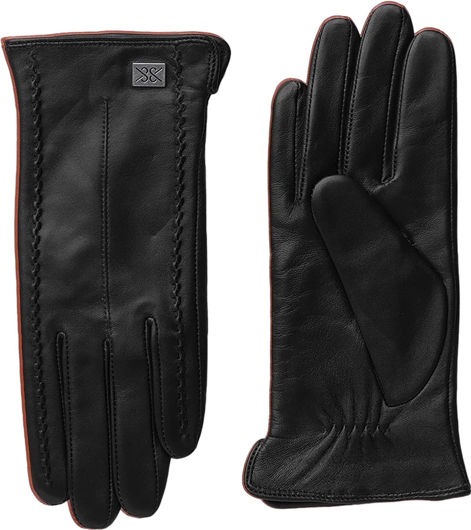 Product gallery image number 1 for product Dulce Leather Gloves with Lining - Women's