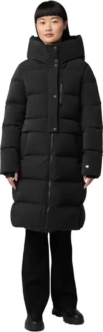 Image de produit pour Manteau droit en duvet novo avec capuchon Gabrielle-R - Femme