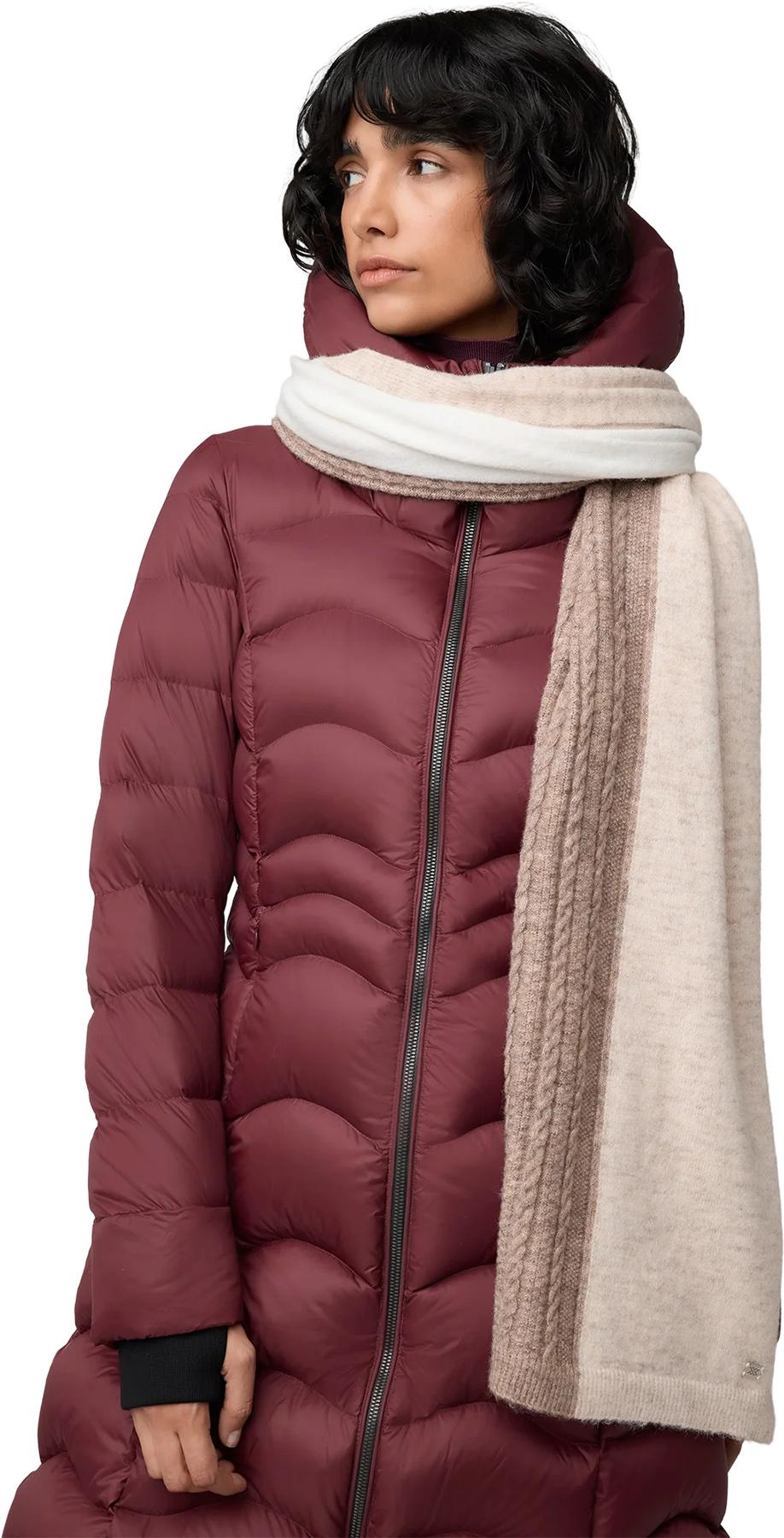 Product gallery image number 2 for product Koree Knitted Tri-Color Scarf - Women's