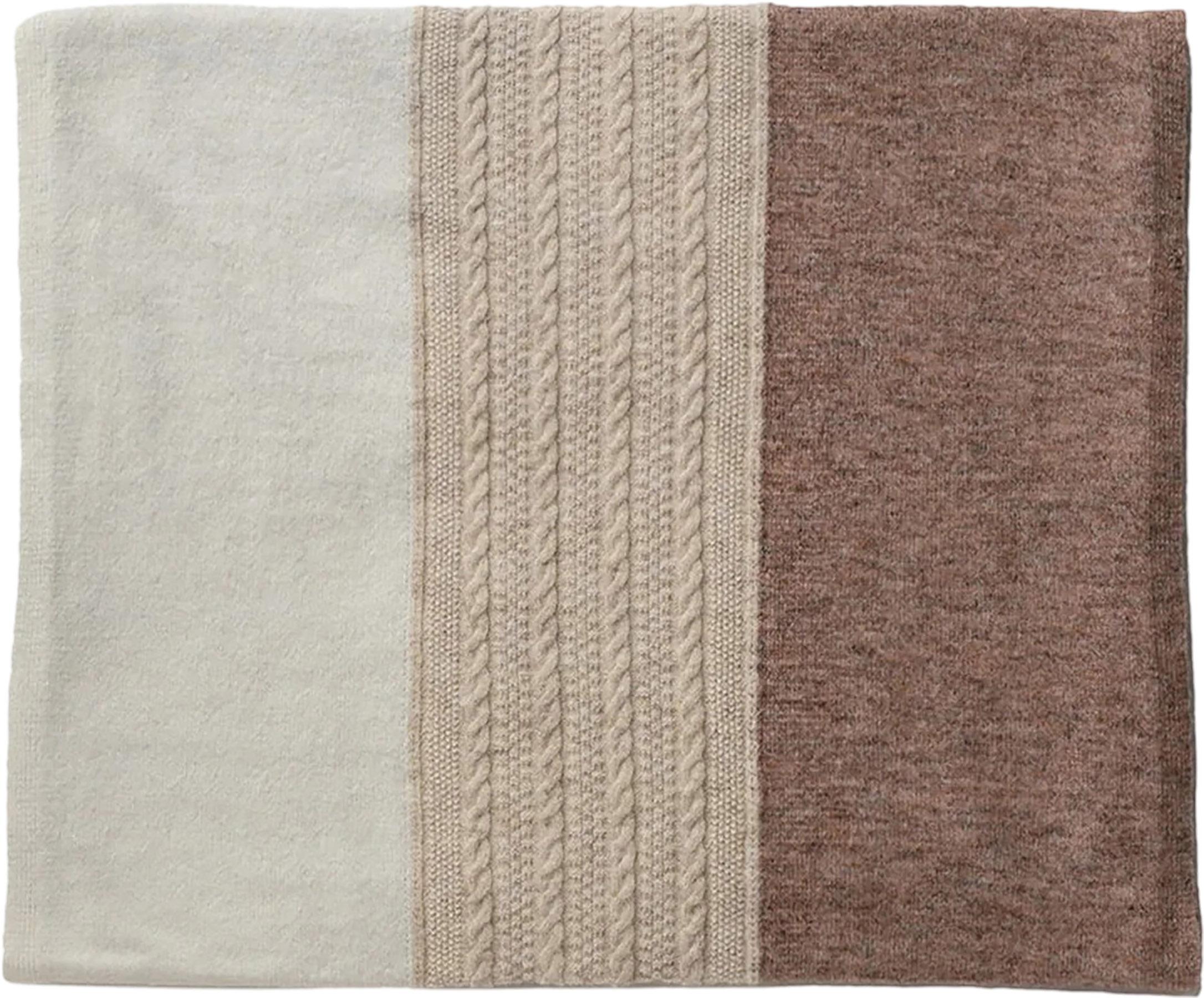 Product gallery image number 1 for product Koree Knitted Tri-Color Scarf - Women's