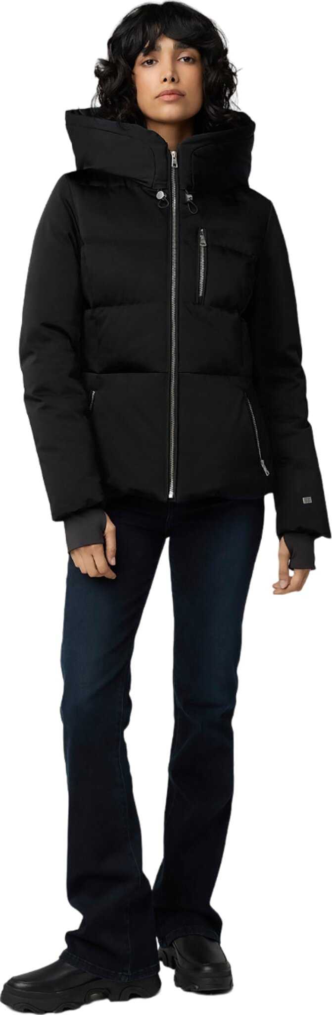 Product image for Marilou Slim-Fit Classic Down Coat with Hood - Women's