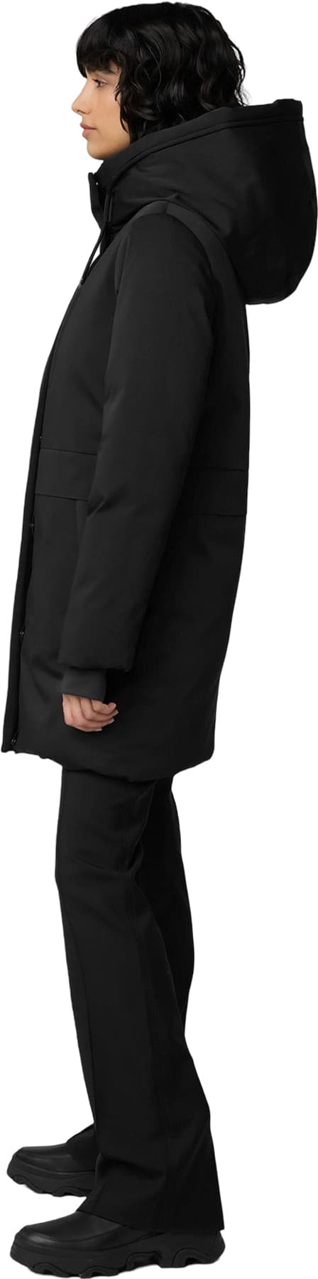 Product gallery image number 6 for product Roxann Straight-Fit Classic Down Coat with Hood - Women's