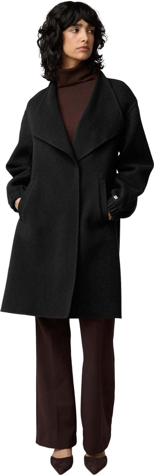 Numéro de l'image de la galerie de produits 1 pour le produit Manteau à martingale décontracté en laine double face Suzie - Femme