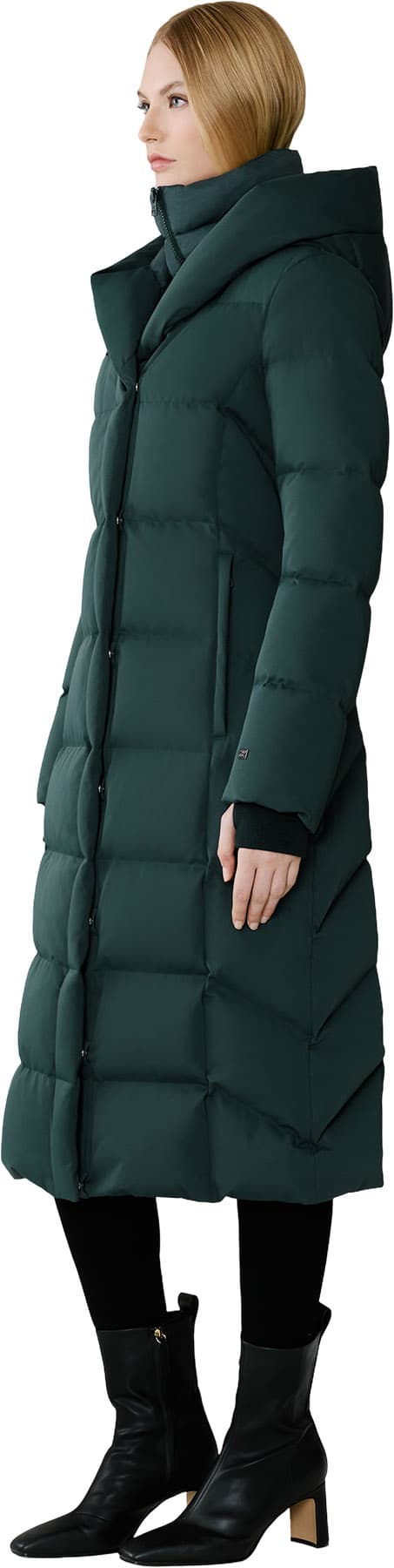 Product gallery image number 4 for product Talyse-C Maxi Down Coat with Hood - Women's 