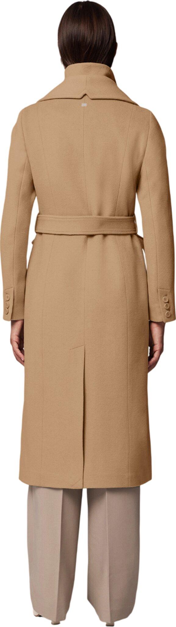 Product gallery image number 6 for product Ilana-U Wool Belted Coat with Bib - Women's 