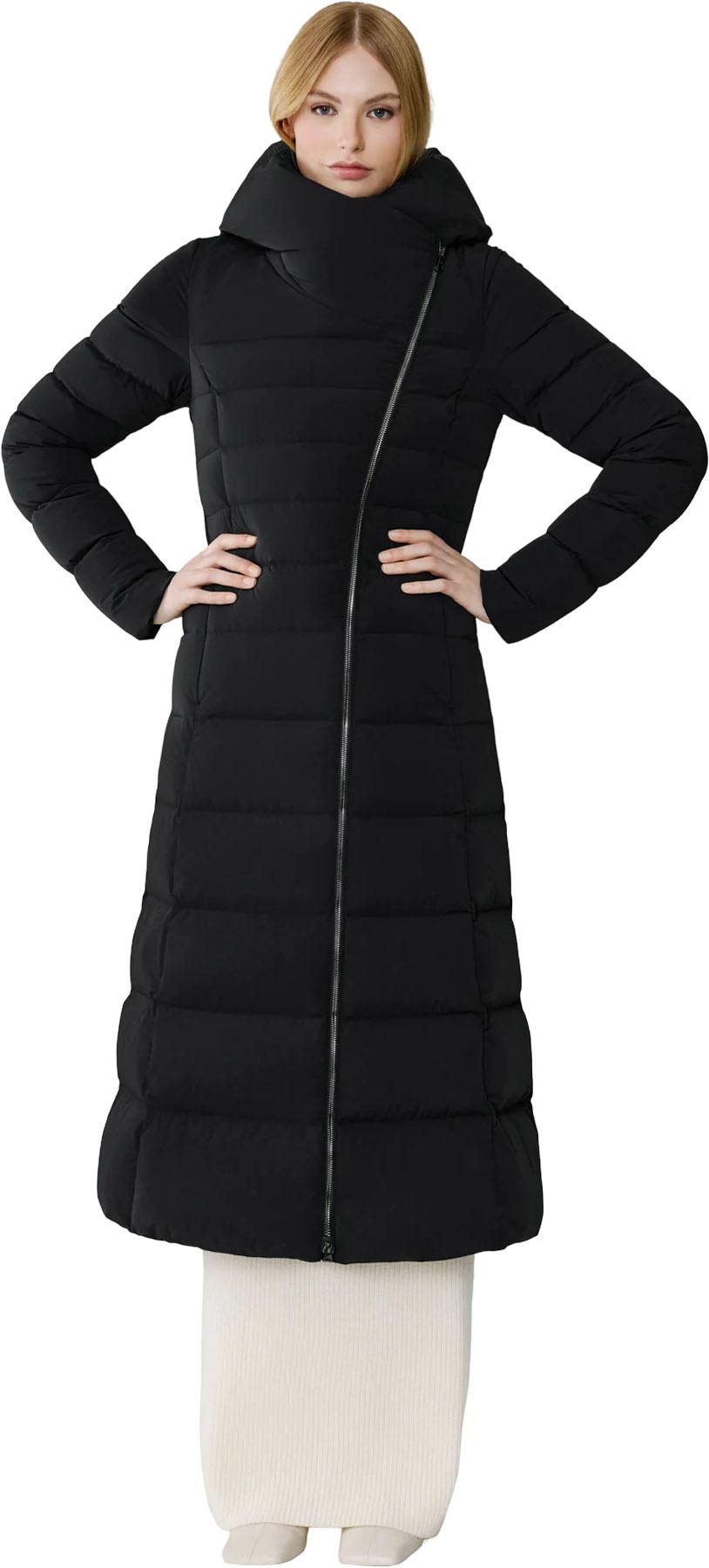 Numéro de l'image de la galerie de produits 7 pour le produit Manteau maxi extensible en duvet avec capuchon Judy-L - Femme