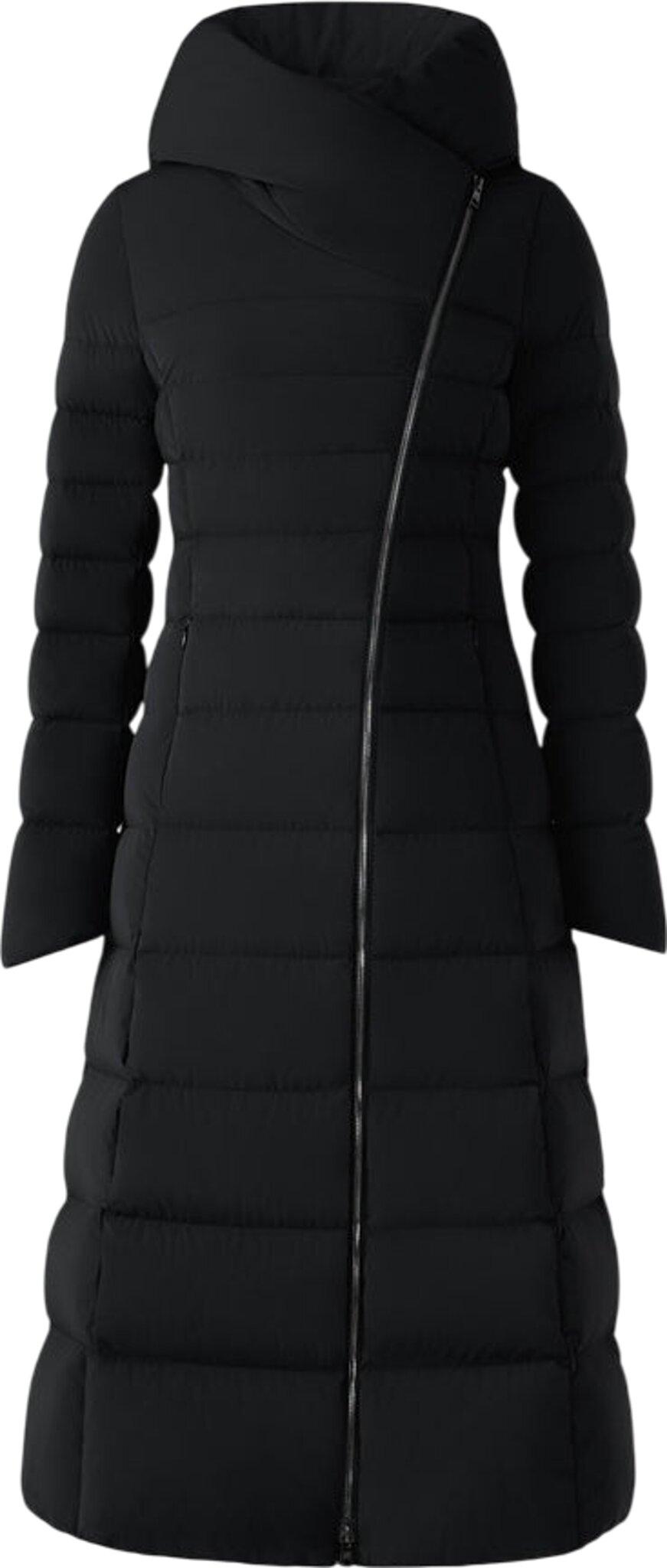 Product gallery image number 5 for product Judy-L Stretch Down Maxi Coat with Hood - Women's