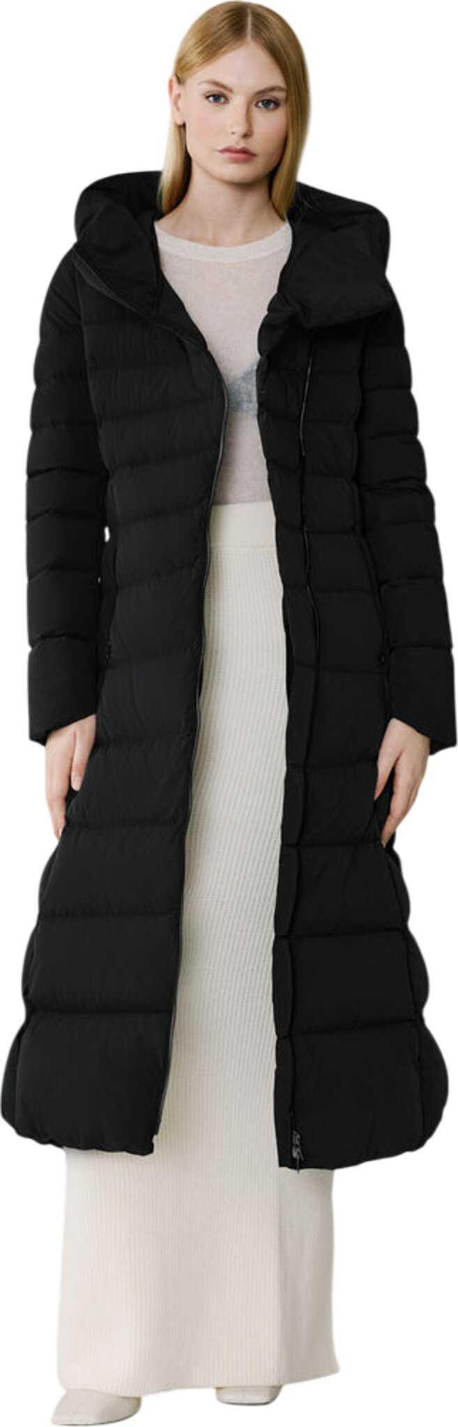 Product image for Judy-L Stretch Down Maxi Coat with Hood - Women's