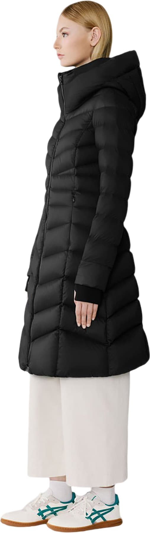 Product gallery image number 2 for product Lita-U Midi Down Coat with Hood - Women's 