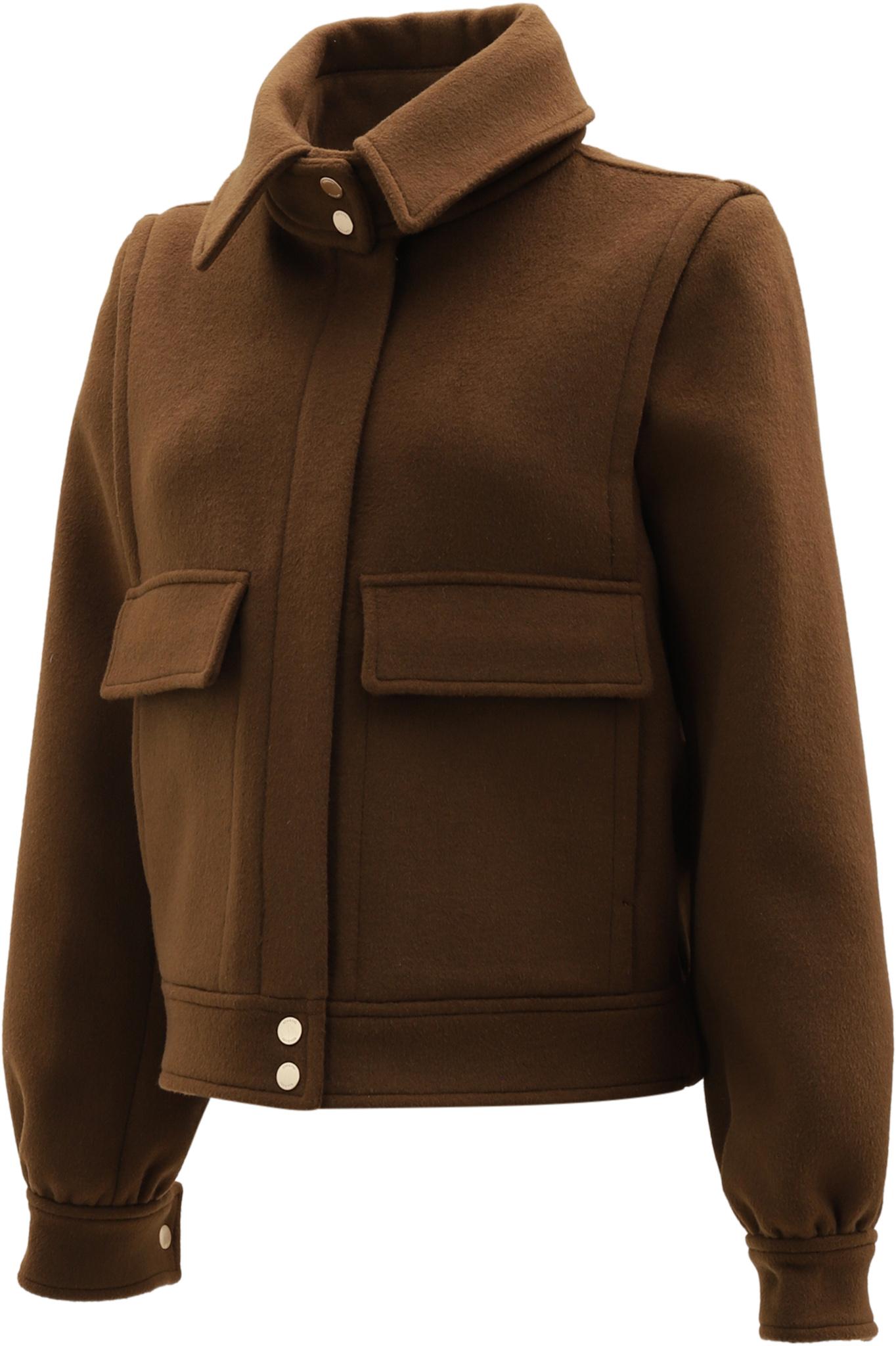 Numéro de l'image de la galerie de produits 2 pour le produit Blouson aviateur en laine classique Gene Utility - Femme