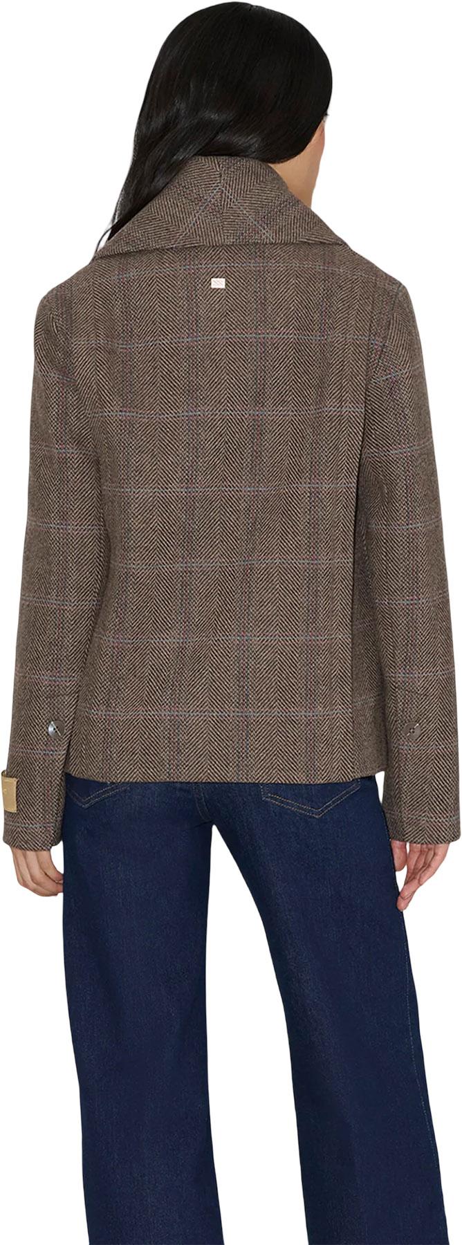 Product gallery image number 5 for product Tala-HC Double Breasted Herringbone Plaid Jacket - Women's