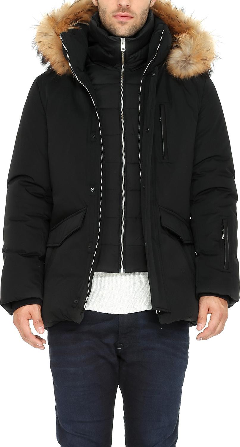 Product gallery image number 5 for product Men's Reuben Down Coat - Raccoon Fur
