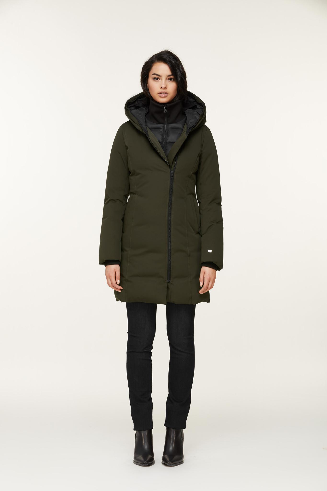 Product gallery image number 3 for product Salma-N Hooded Down Coat - Raccoon Fur - Women's