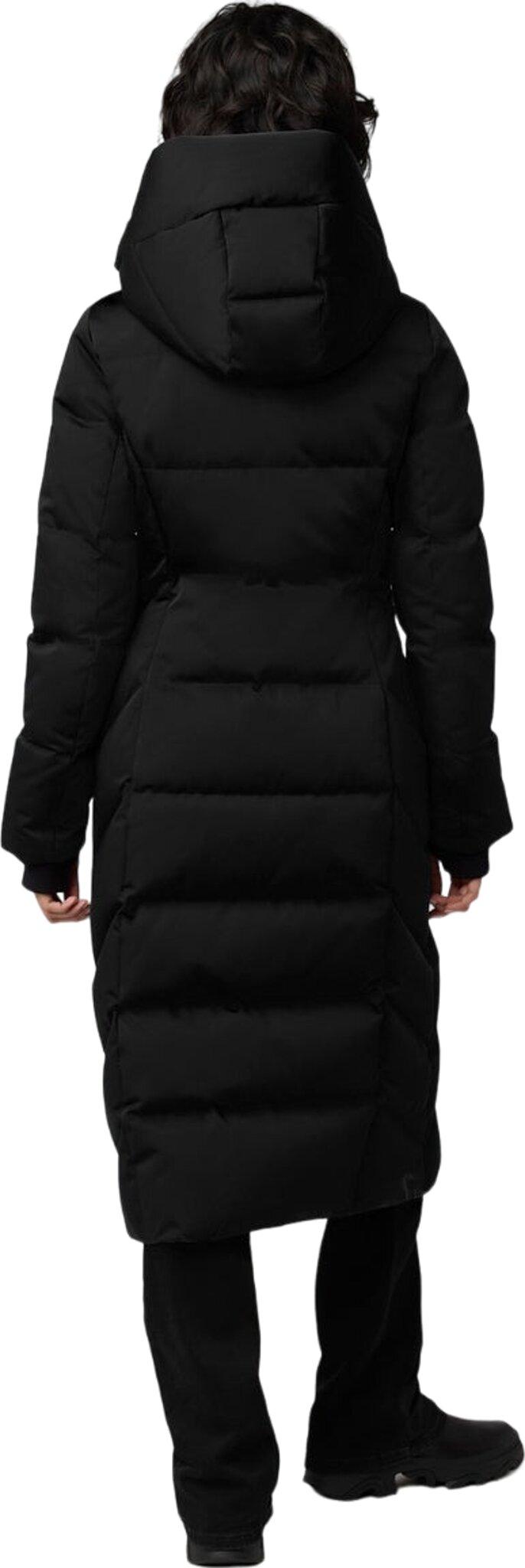 Product gallery image number 3 for product Talyse-C Semi-Fitted Classic Down Coat with Bib and Hood - Women's