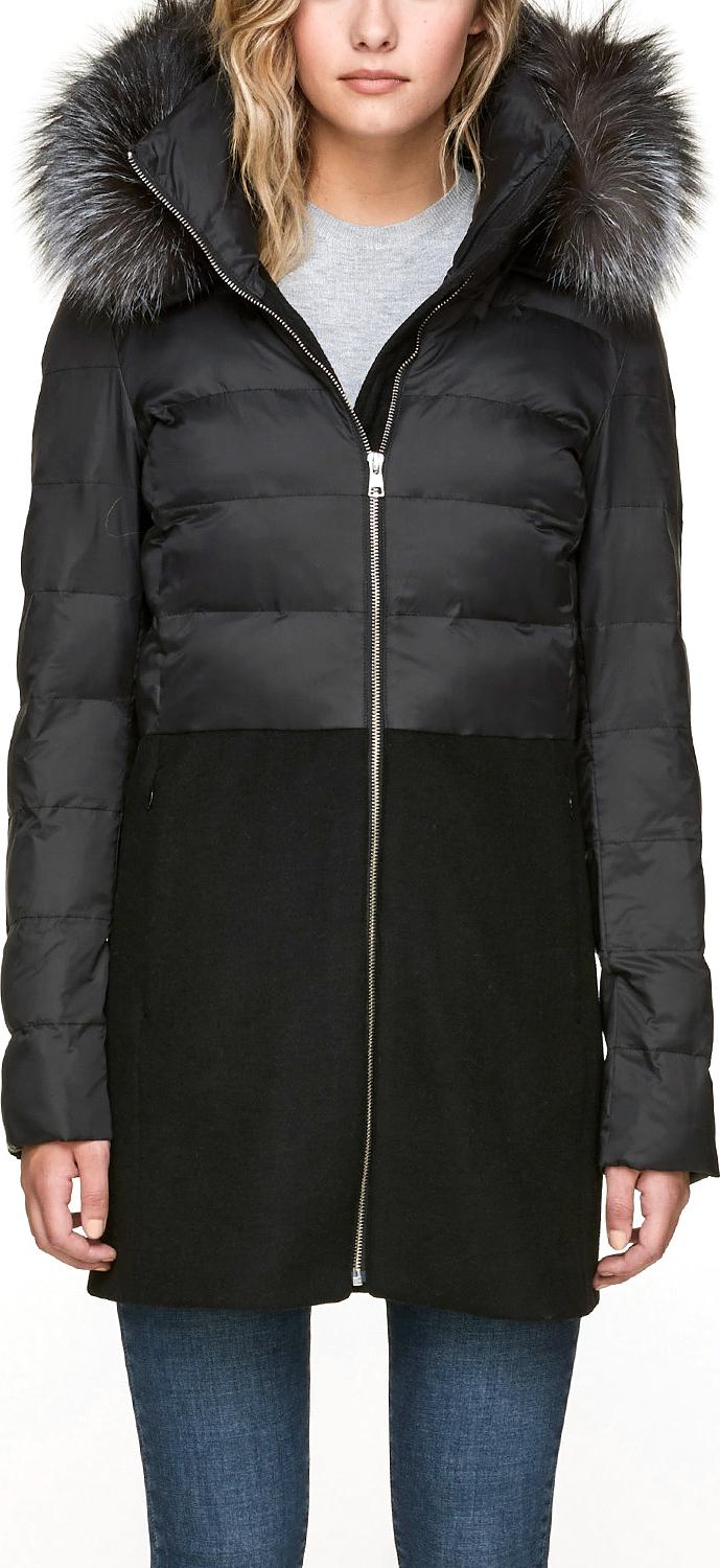 Product gallery image number 4 for product Velma-Fx Mixed Media Coat - Women's