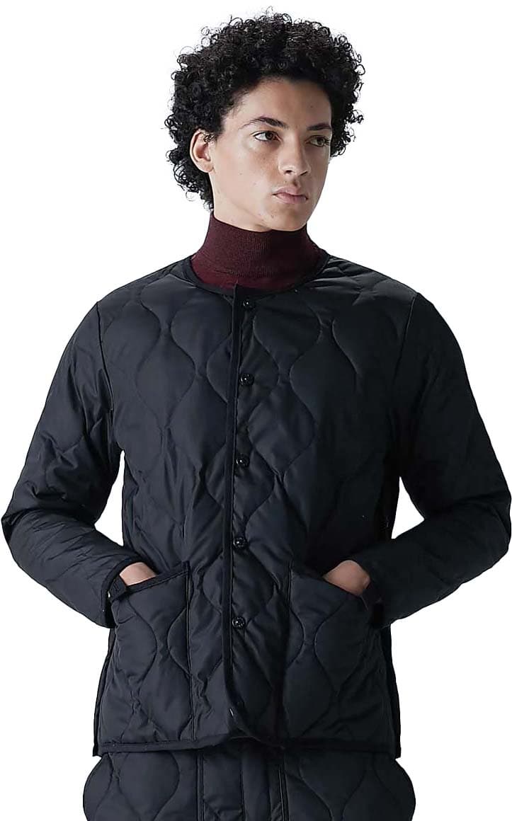 Product gallery image number 1 for product Military Crew Neck Down Jacket - Unisex