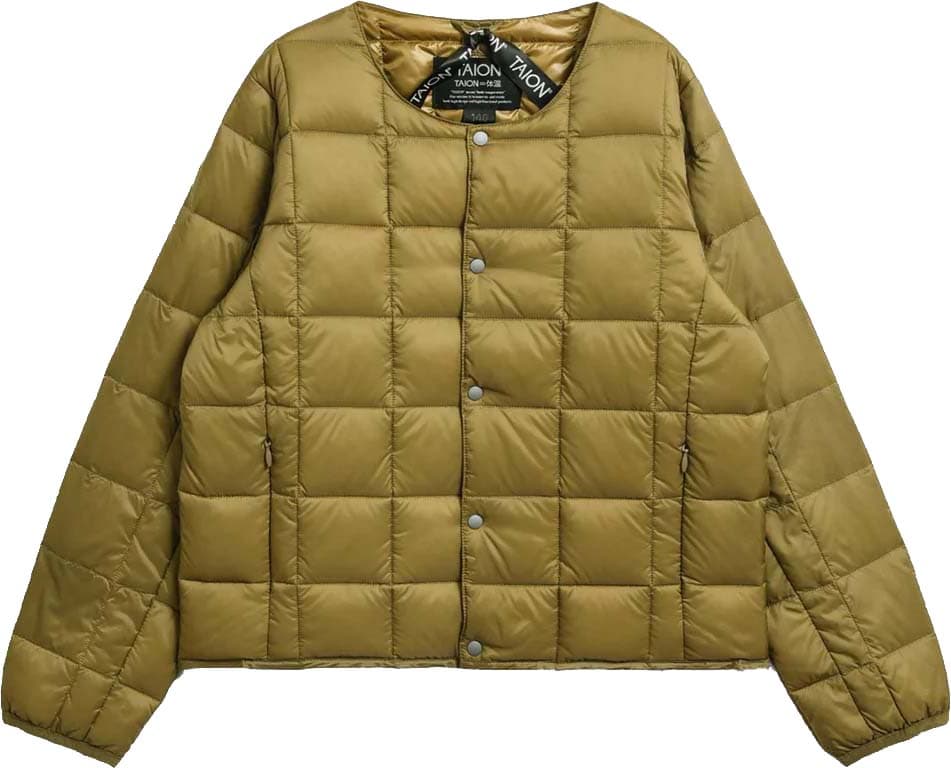 Product image for Crew Neck Quilted Button Down Cardigan - Kids