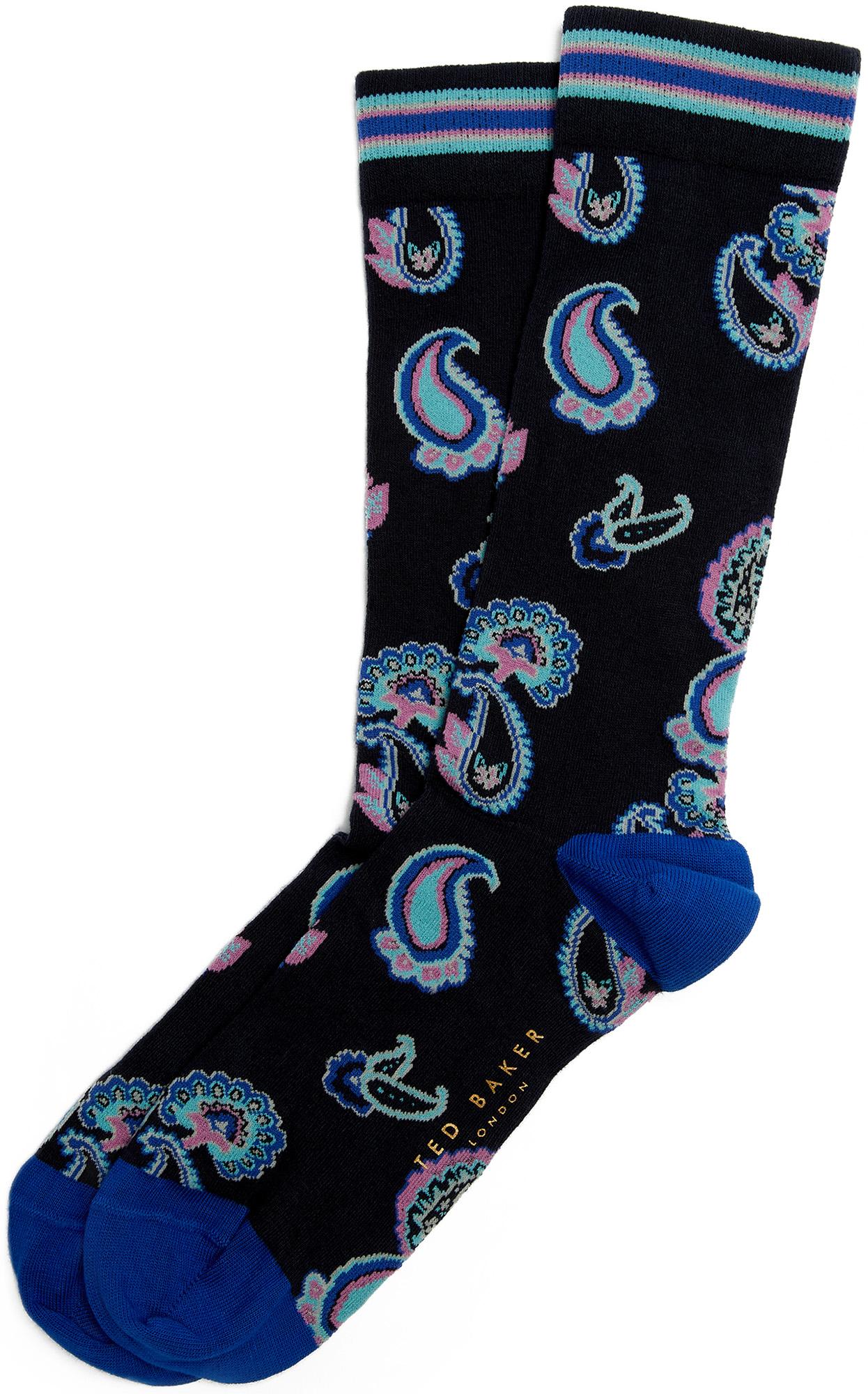 Numéro de l'image de la galerie de produits 3 pour le produit Chaussettes haute motif cachemire Cutler - Homme