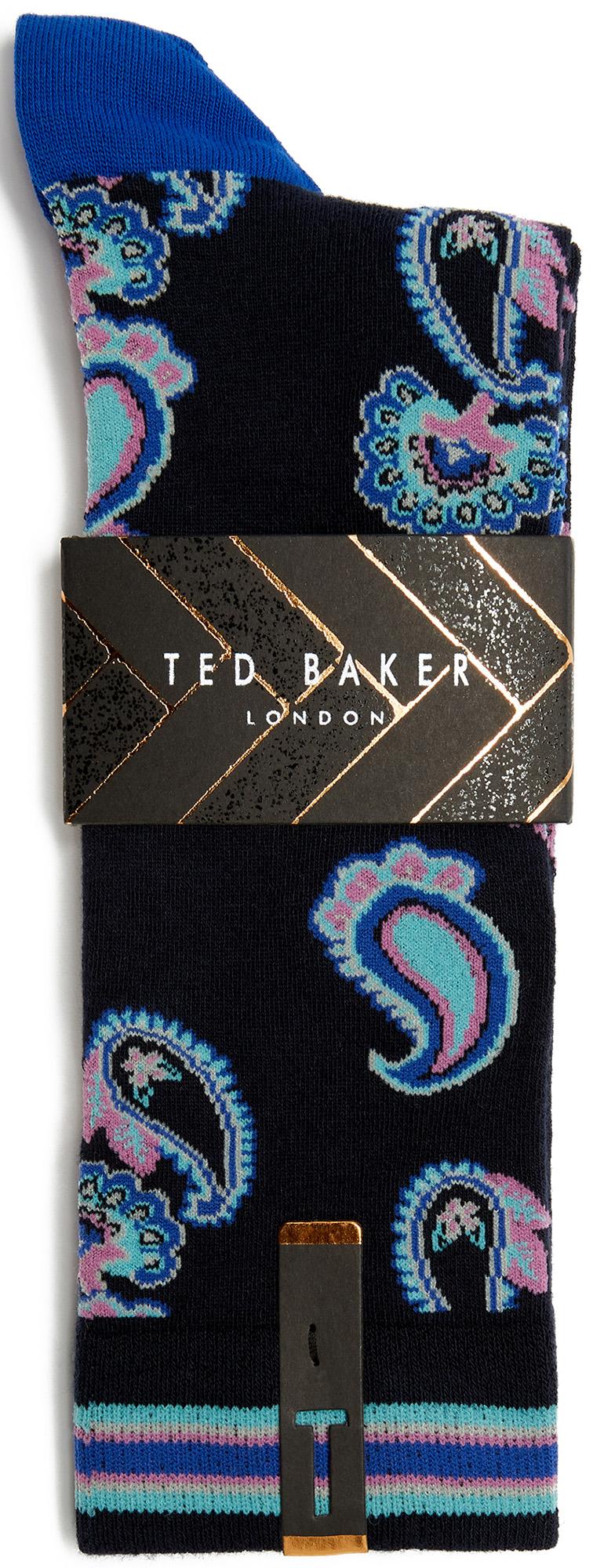 Numéro de l'image de la galerie de produits 1 pour le produit Chaussettes haute motif cachemire Cutler - Homme