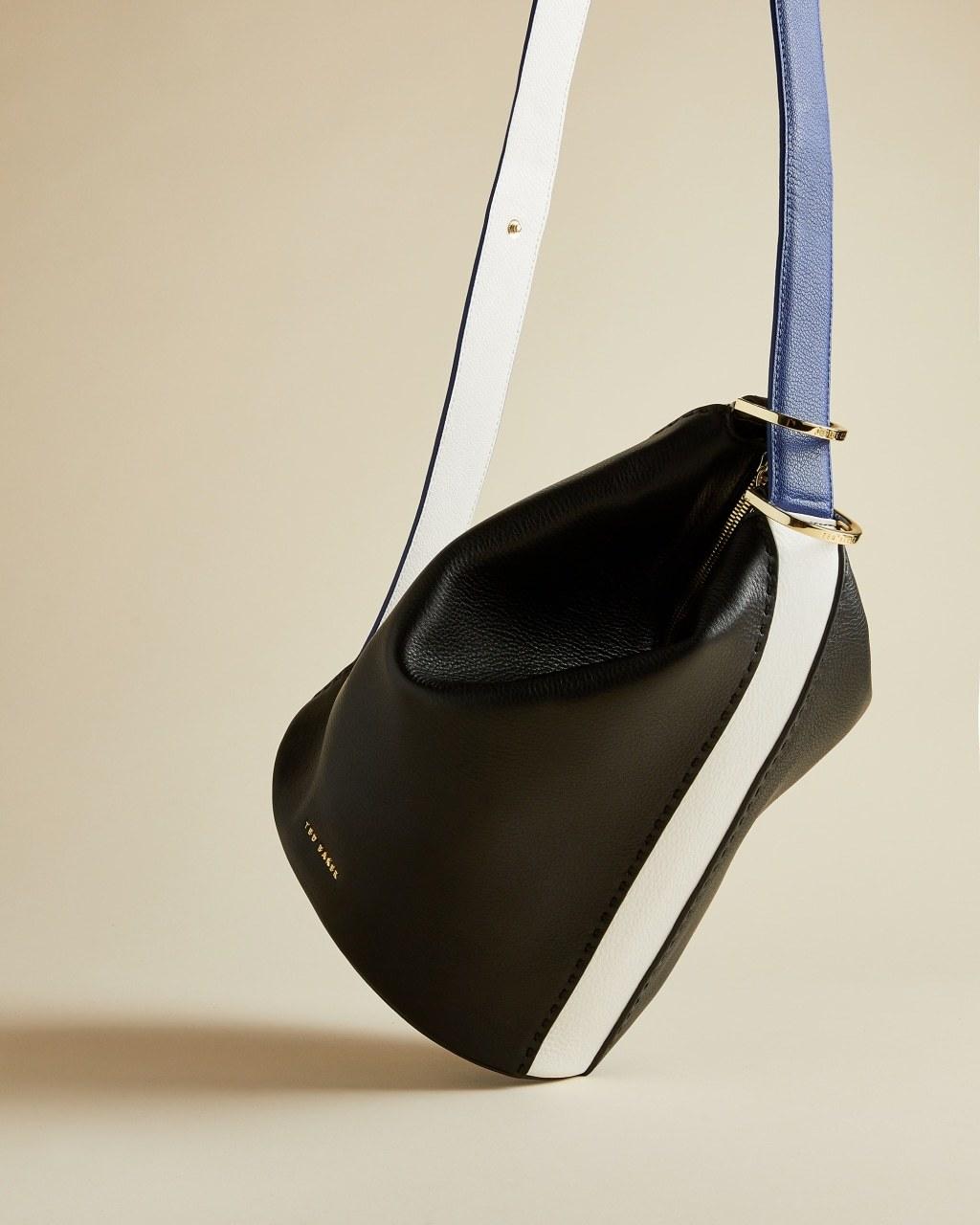 Product gallery image number 2 for product Endora Leather Shoulder Bucket Bag - Women's