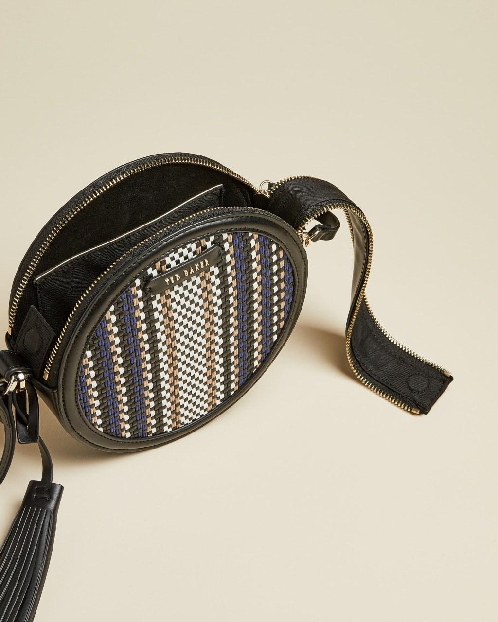 Product gallery image number 2 for product Amara Circular Tassel Detail Shoulder Bag - Women's