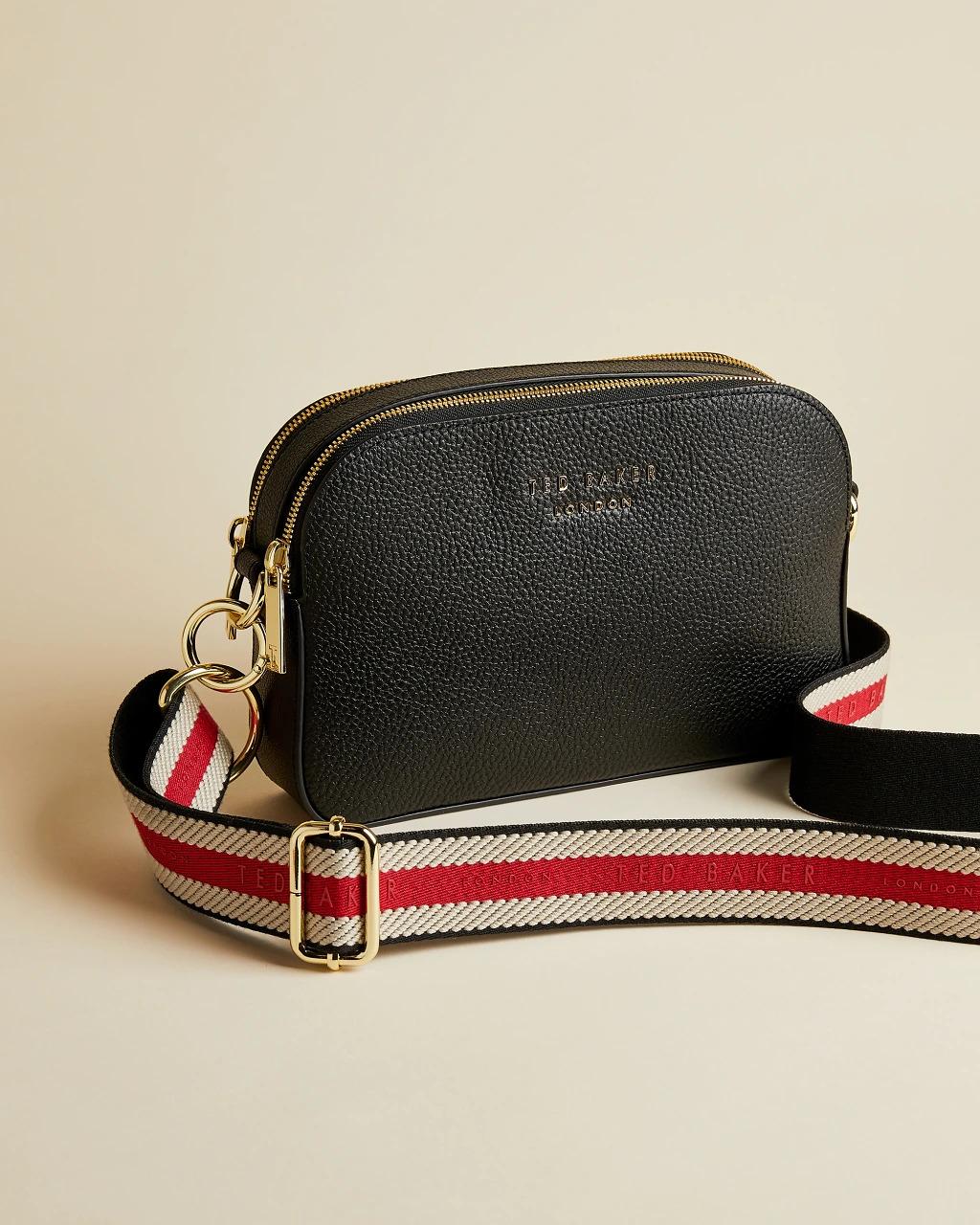 Product gallery image number 2 for product Amerrah Leather Webbing Strap Camera Bag - Women's