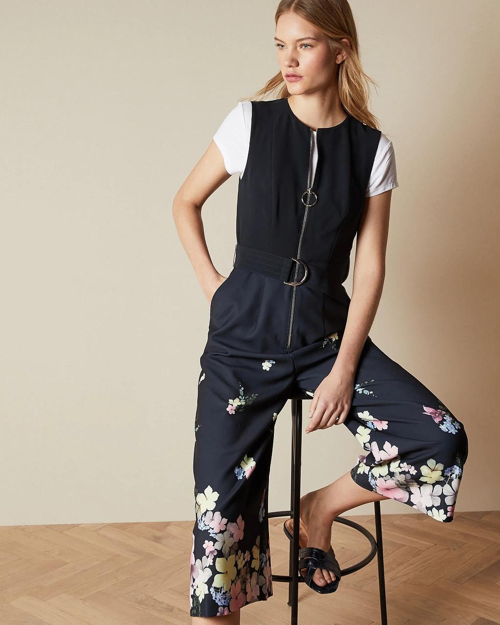 Numéro de l'image de la galerie de produits 5 pour le produit Combinaison zippée imprimé Pergola Cosetee - Femme