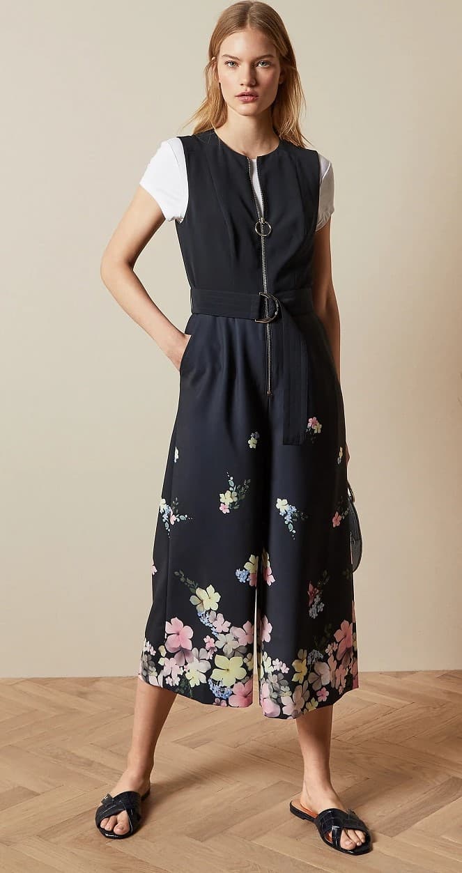 Numéro de l'image de la galerie de produits 1 pour le produit Combinaison zippée imprimé Pergola Cosetee - Femme