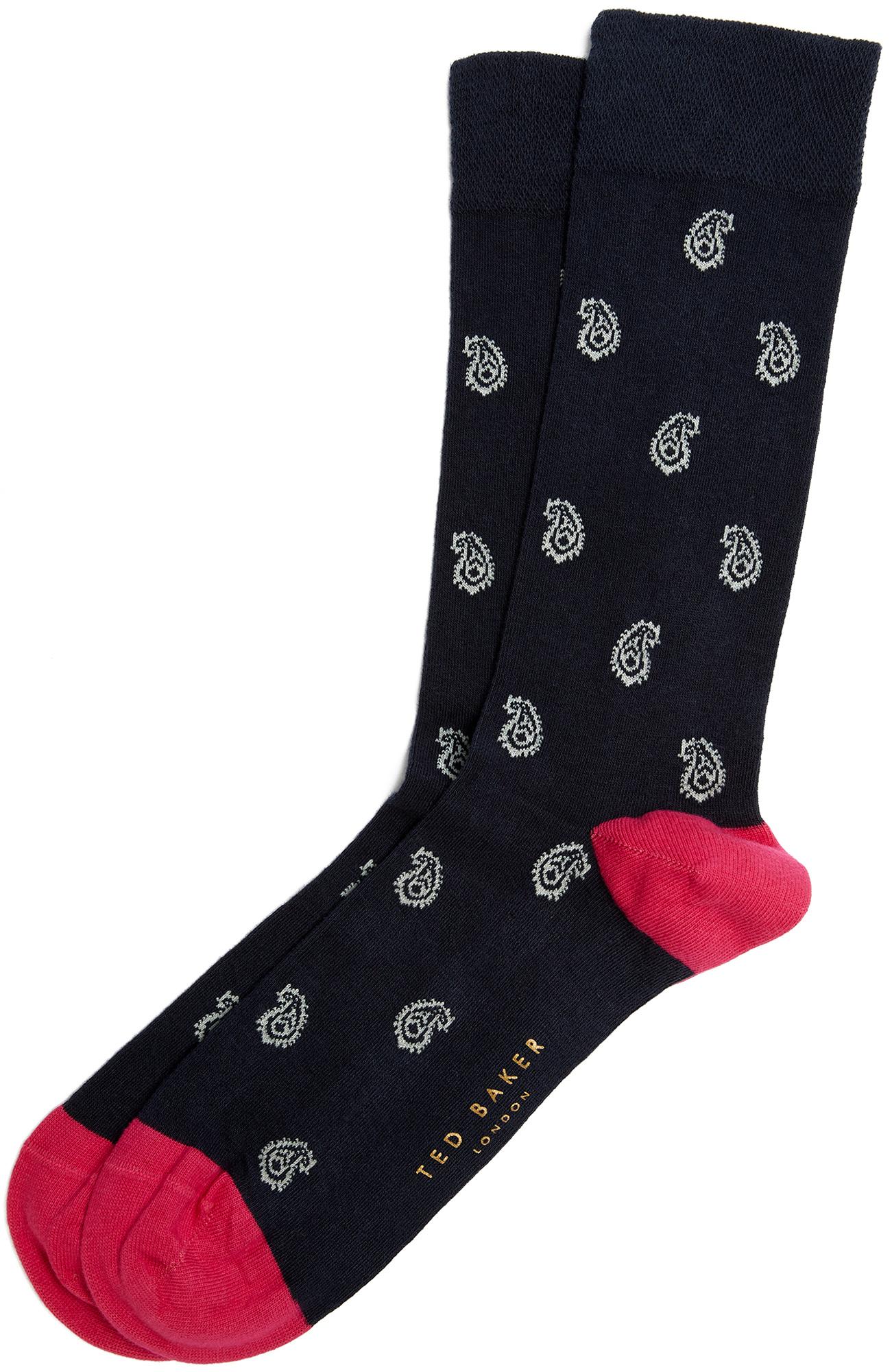 Numéro de l'image de la galerie de produits 3 pour le produit Chaussettes à motif cachemire Harble - Homme