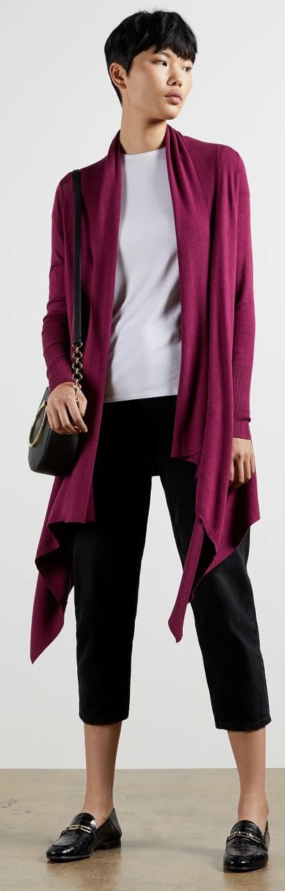 Product gallery image number 2 for product Fiyyona Longline Waterfall Cardigan - Women's