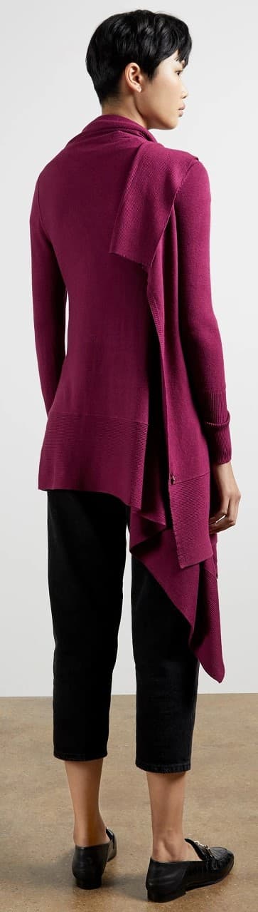 Product gallery image number 3 for product Fiyyona Longline Waterfall Cardigan - Women's